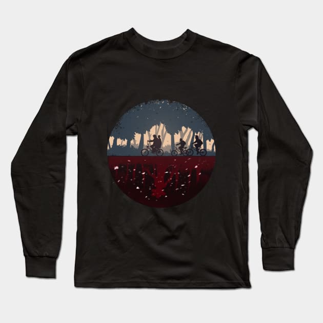 Stranger Things Long Sleeve T-Shirt by sephcornel